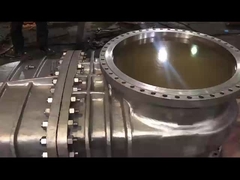 柔らかい鉄 集中型フレンズ型 EPDM ゴムで覆われた蝶弁