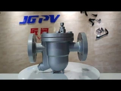 WCB CF8 CF8M オートエアベント フリーボール フローティング スチーム・トラップ